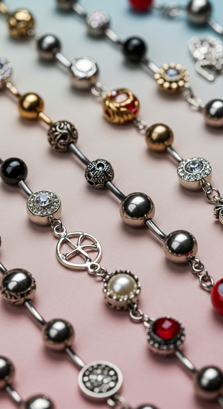  belly button rings