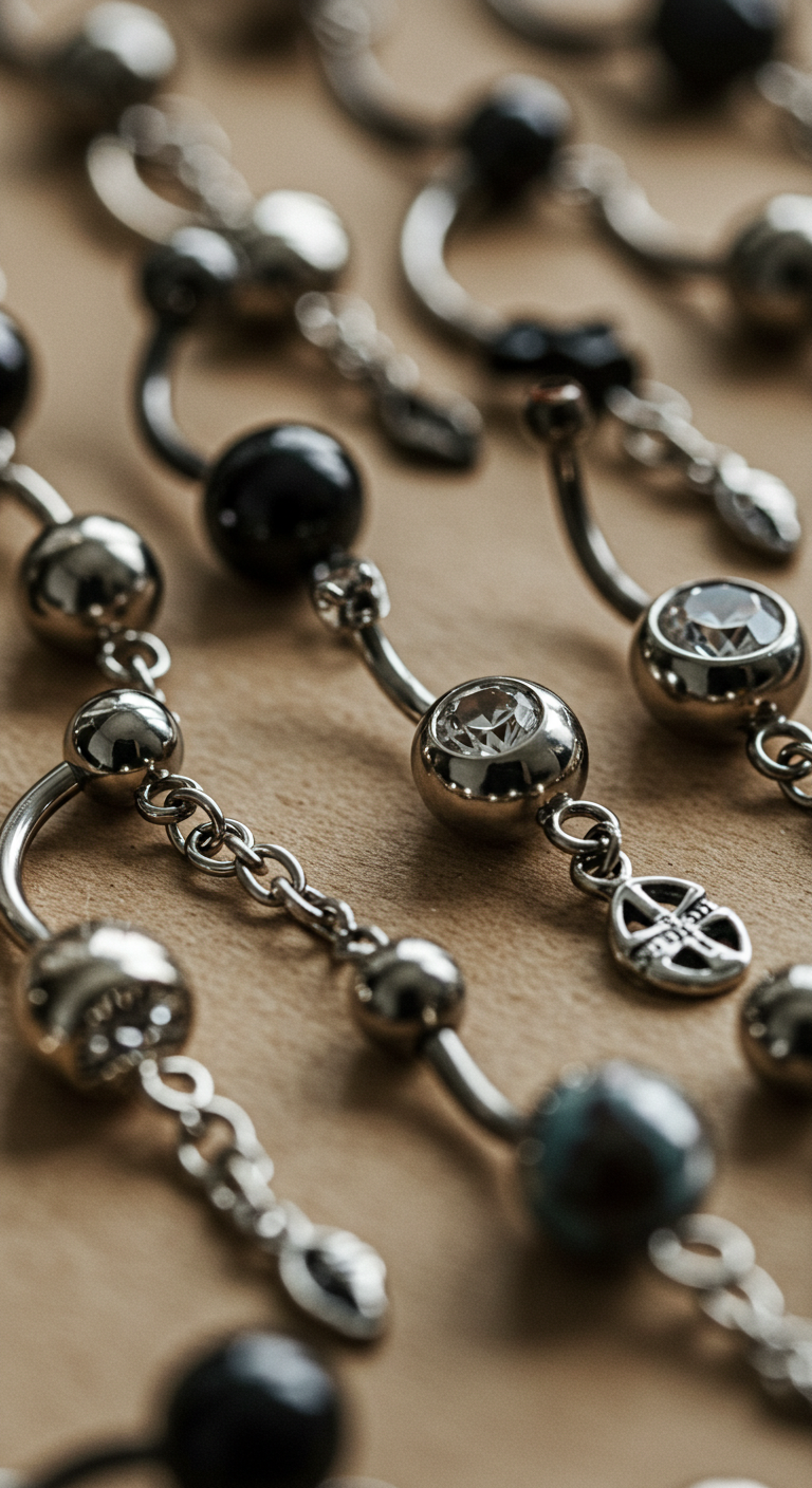 belly button rings