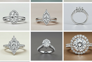 Elegant engagement rings