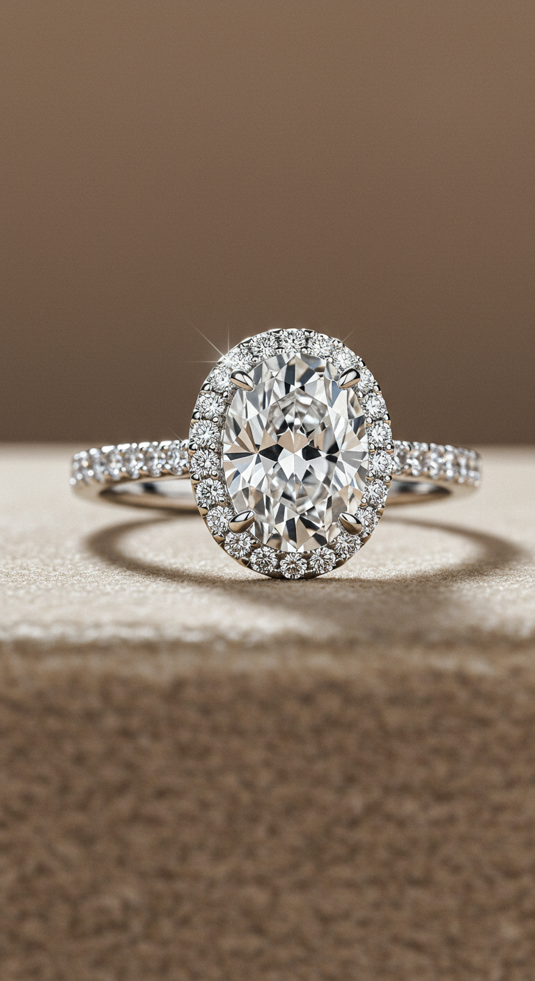 engagement rings oval