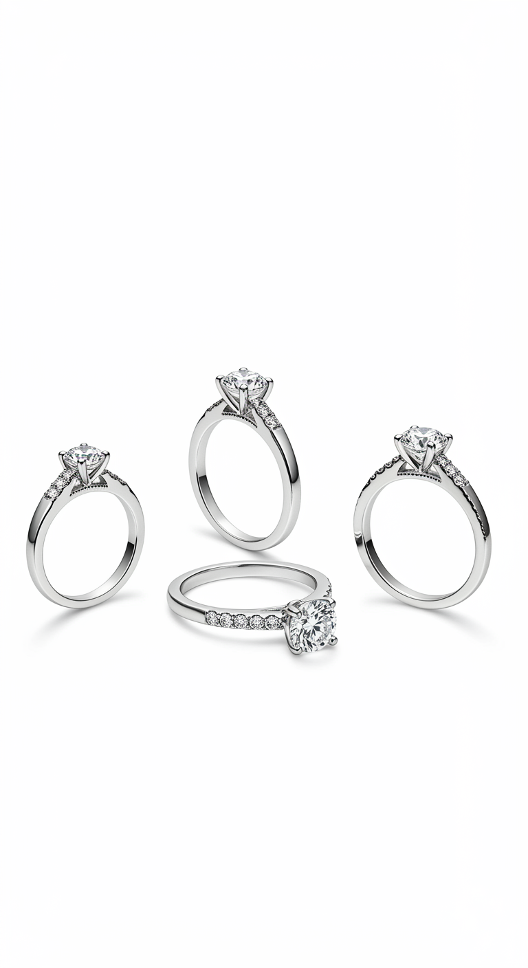 engagement rings simple 