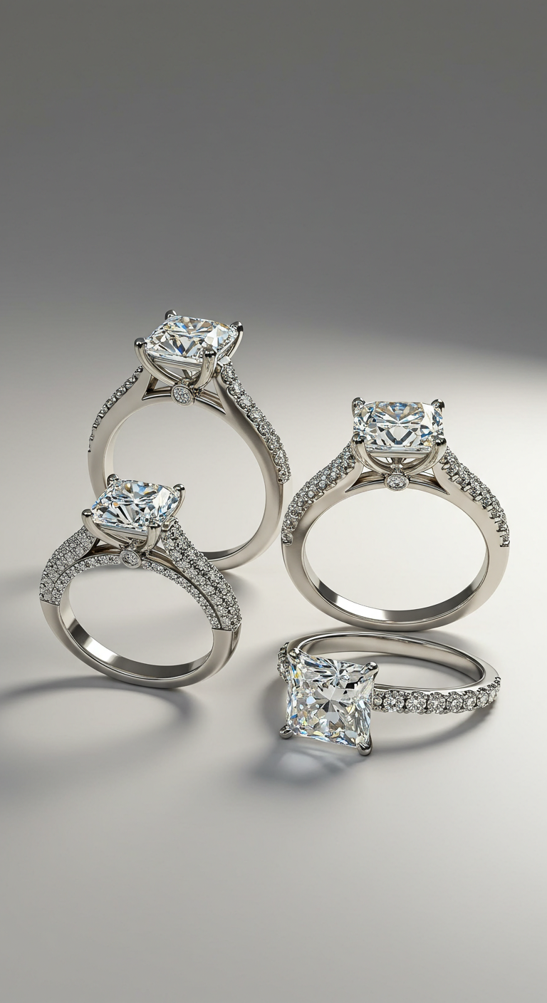  engagement rings square