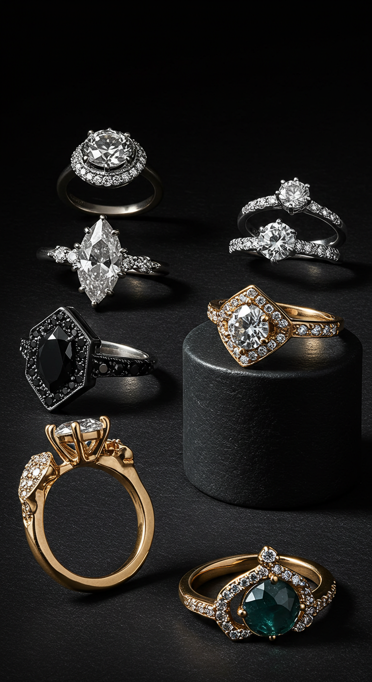  engagement rings unique