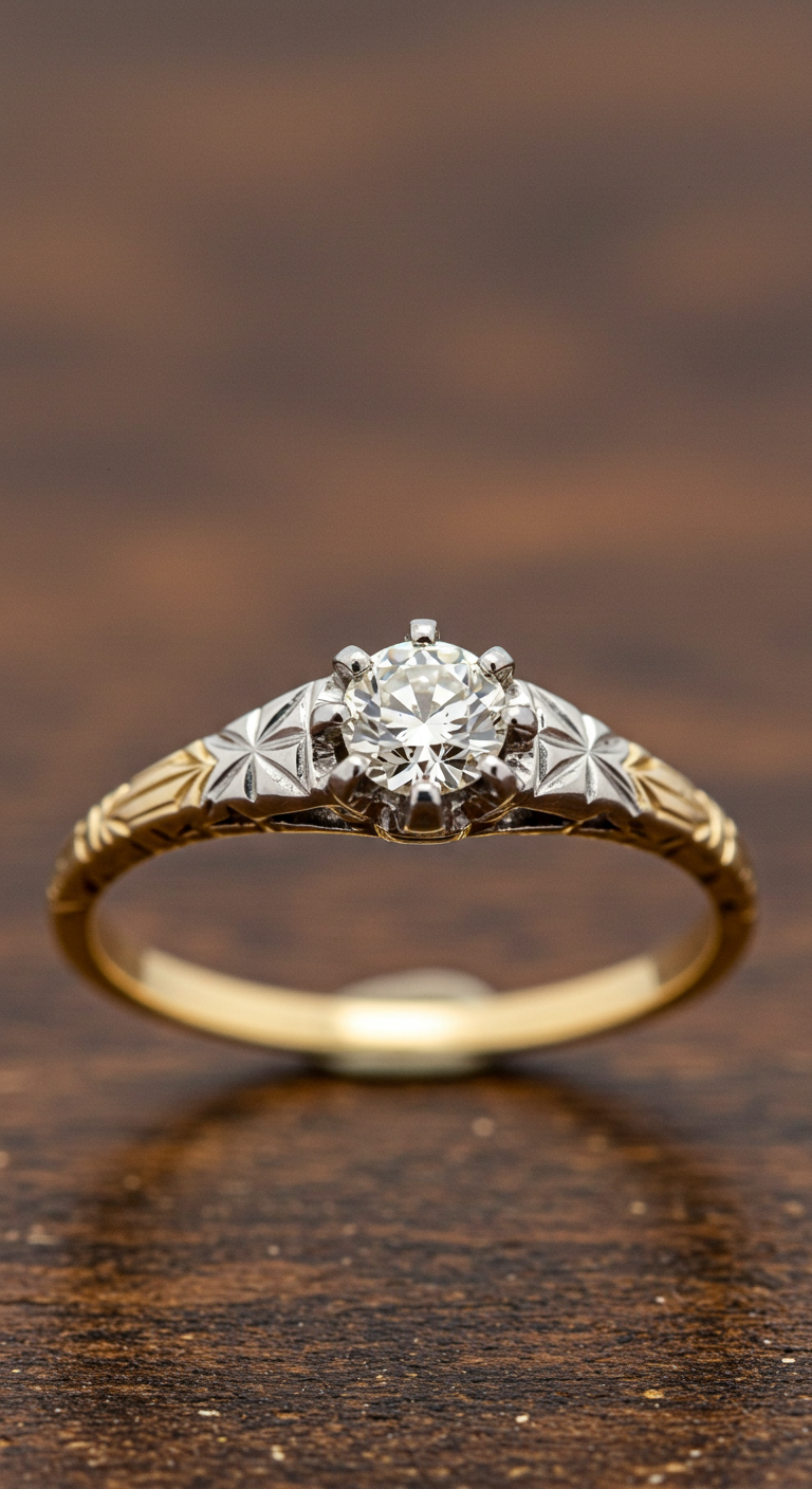 engagement rings vintage