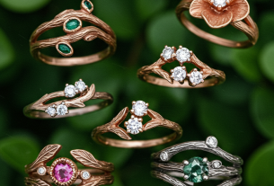 nature inspired engagement rings