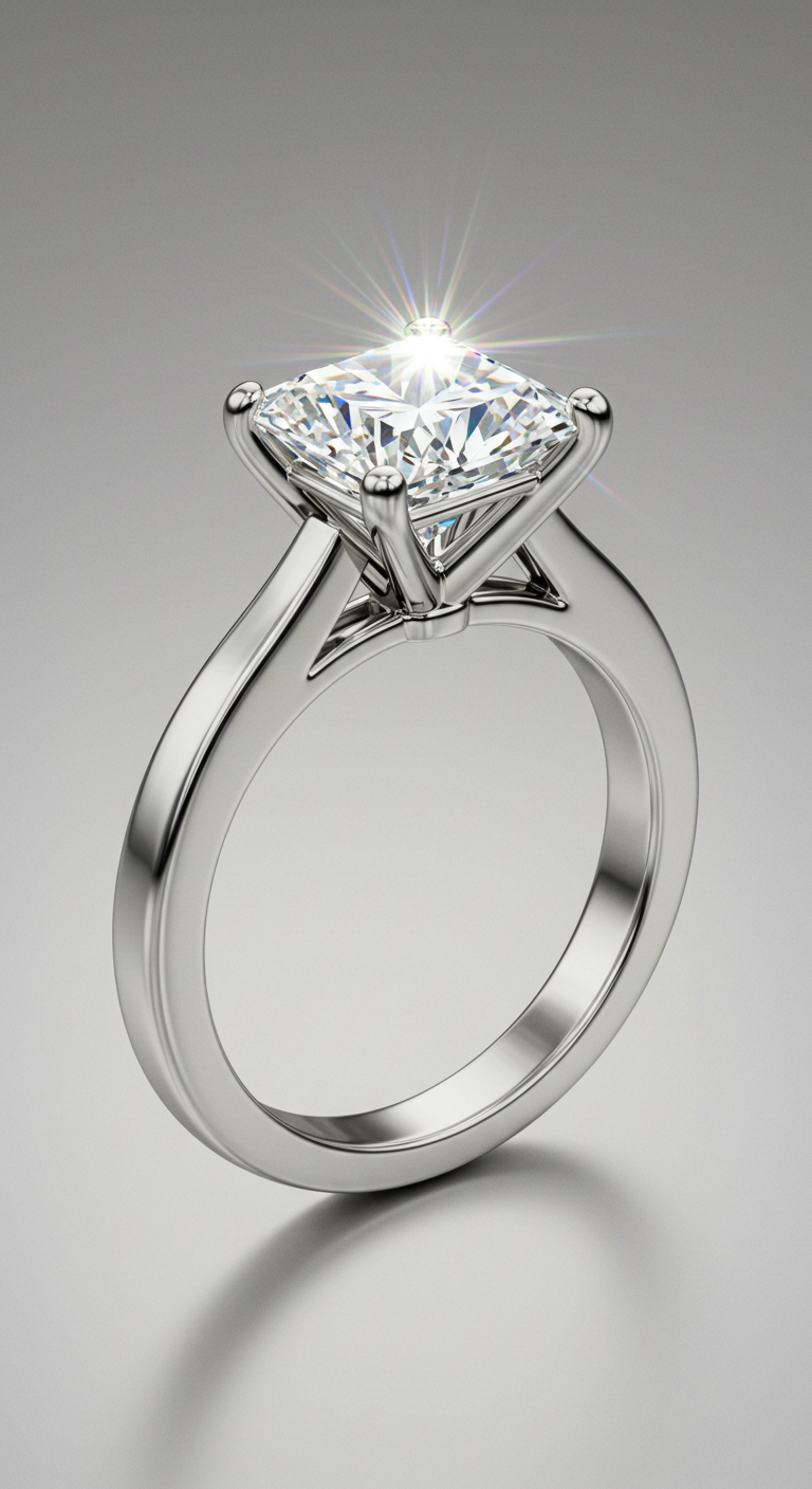 princess cut engagement rings 