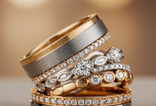 stackable wedding rings