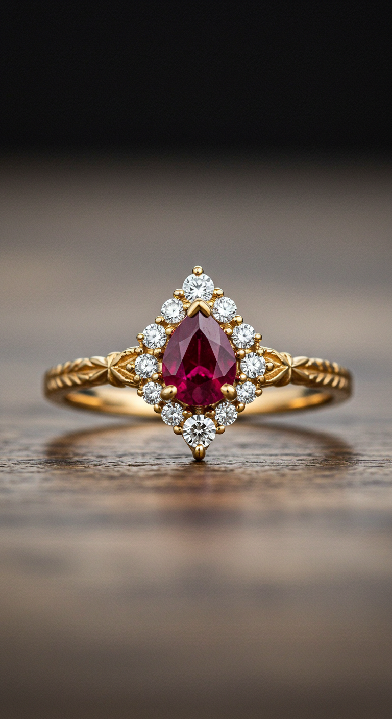 vintage style engagement rings