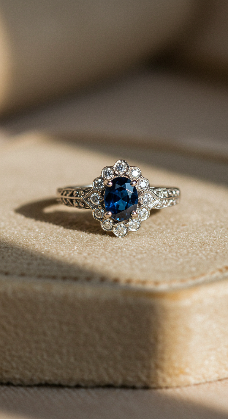 vintage style engagement rings