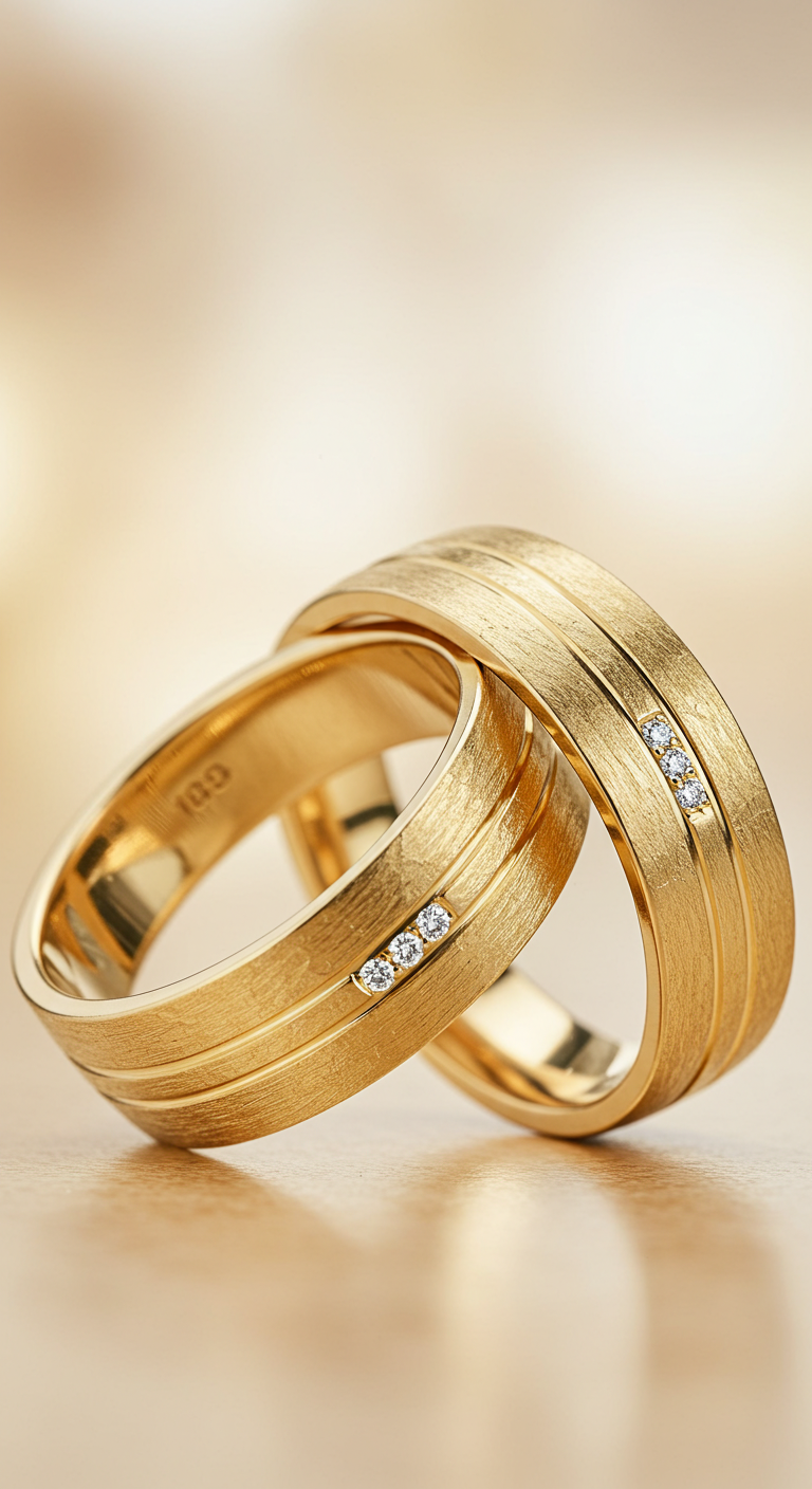 wedding rings gold