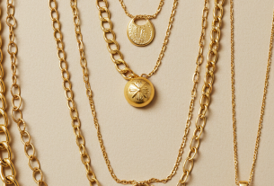 gold necklaces