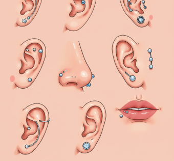 piercing chart