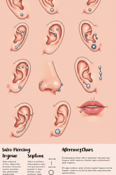 piercing chart