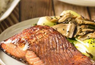 Easy Air Fryer Salmon Bok Choy Salmon Bok Choy With ...