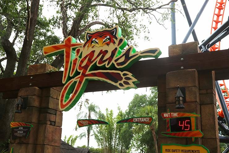 Tigris: Busch Gardens' new roller coaster (Photo: This World is Ours)