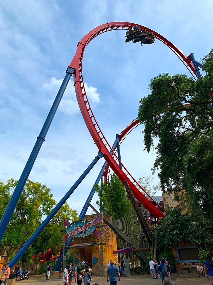 Tigris: Busch Gardens' new roller coaster (Photo: This World is Ours)