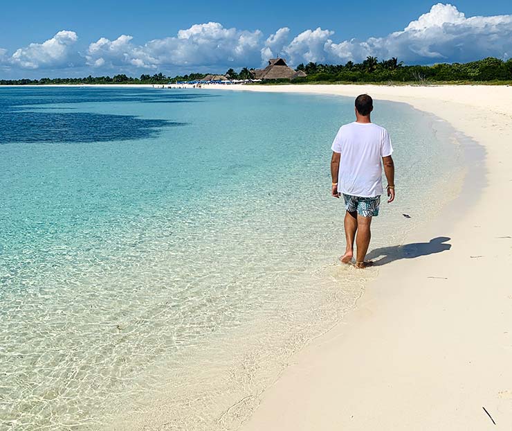 Playa Chunchacab, the most beautiful beach in Cozumel (Photo: Esse Mundo É Nosso)