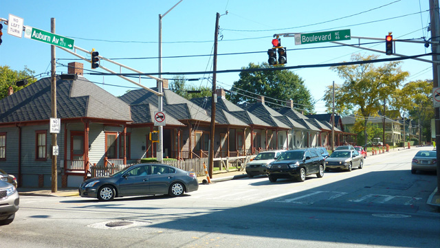 Street where Martin Luther King was born - The house where Martin Luther King was born (Photo: Esse Mundo é Nosso)