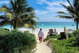 O mar de Tulum (Foto: Esse Mundo É Nosso)