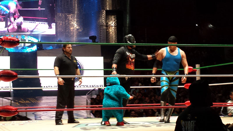 Wrestling in Mexico City (Photo: This World is Ours)