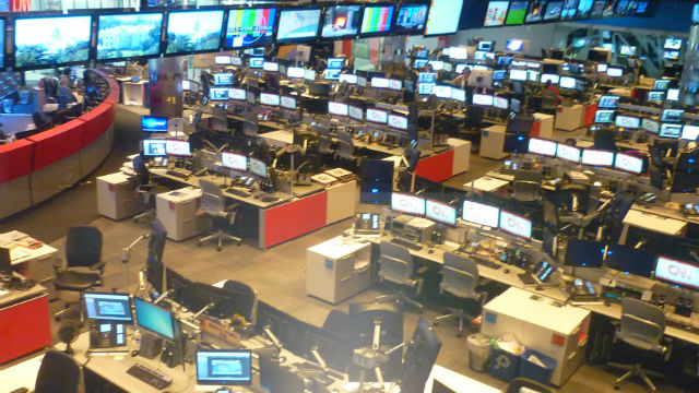 Recorrido por la sede de CNN en Atlanta (Foto: Este mundo es nuestro)