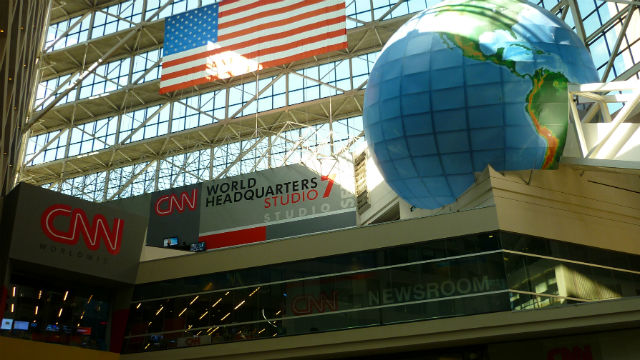 Tour of CNN headquarters in Atlanta (Photo: This World is Ours)