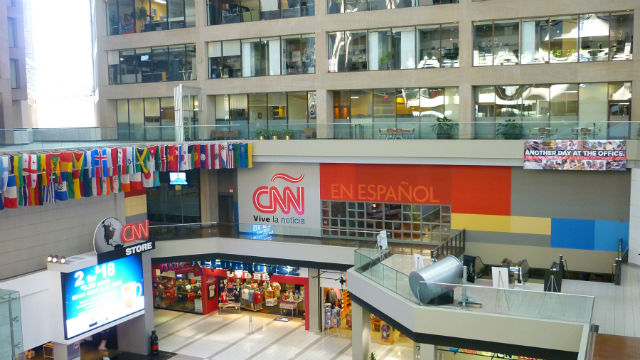 Tour of CNN headquarters in Atlanta (Photo: This World is Ours)