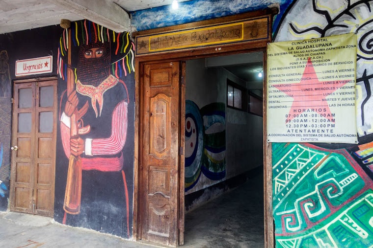 Zapatista Snail from Oventic near San Cristobal de Las Casas, Chiapas, Mexico