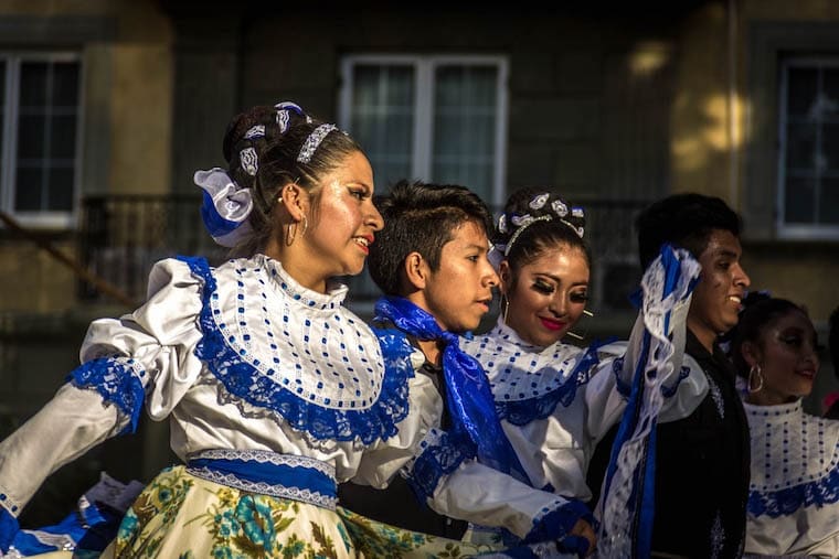 Typical Oaxacan dance