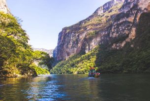 a natural wonder in southern Mexico