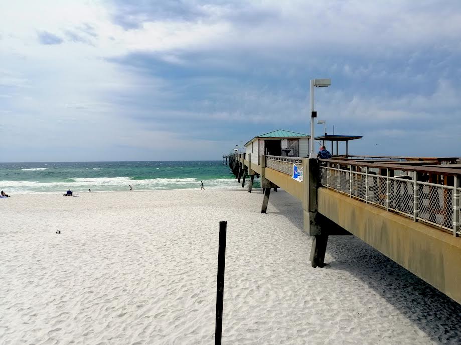 Okaloosa Island Pier and Beach in Destin