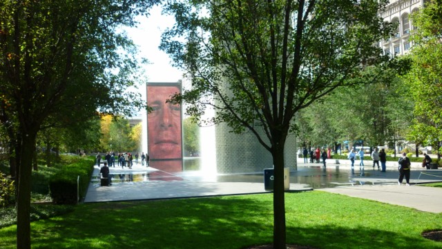 Crown Fountain at Millennium Park in Chicago (Photo: This World is Ours)