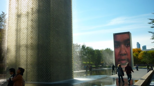 Crown Fountain at Millennium Park in Chicago (Photo: This World is Ours)