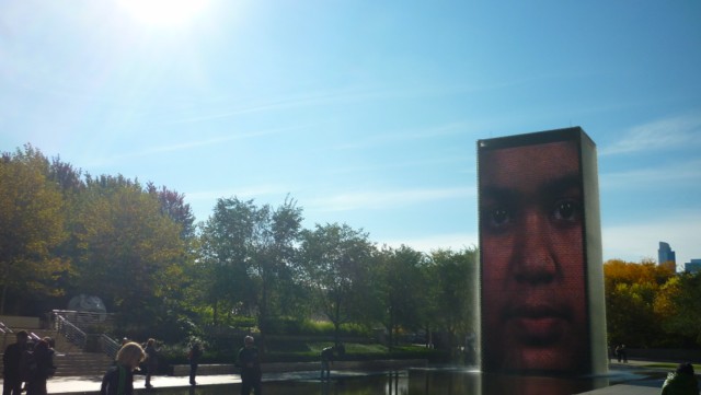 Crown Fountain at Millennium Park in Chicago (Photo: This World is Ours)