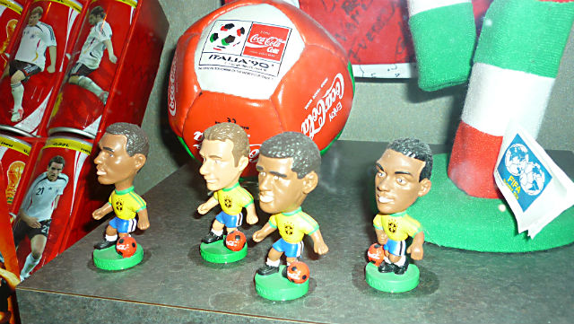 Super Mini Stars of the Brazilian National Team at the Coca Cola Museum in Atlanta (Photo: Esse Mundo é Nosso)