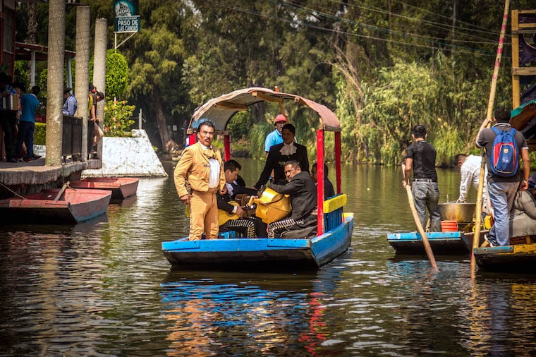 Trajineras of Xochimilco