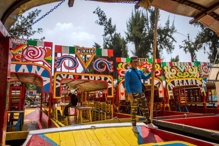 Trajineras of Xochimilco