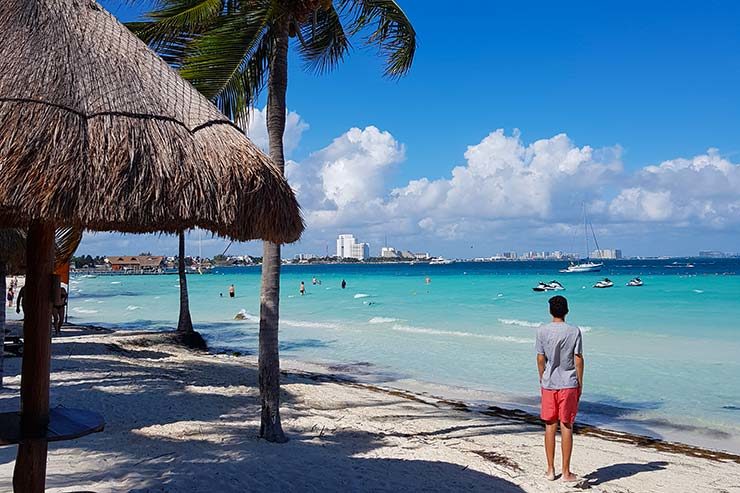 Playa Caracol a Cancún (Foto: Questo mondo è nostro)