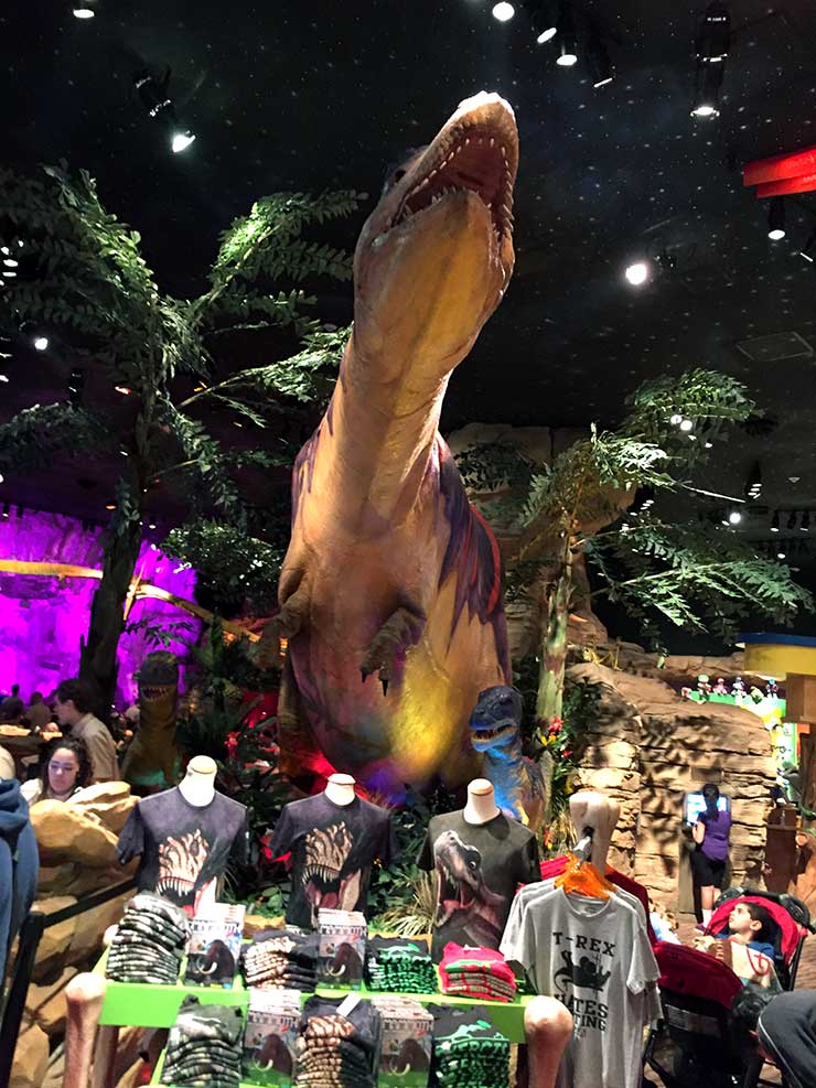 T-Rex alla Disney (Foto: Questo mondo è nostro)