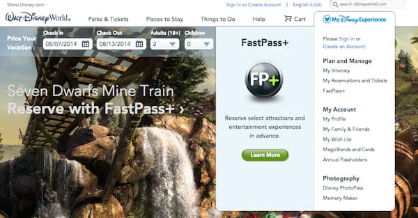 Disney Fast Pass+ - how to use