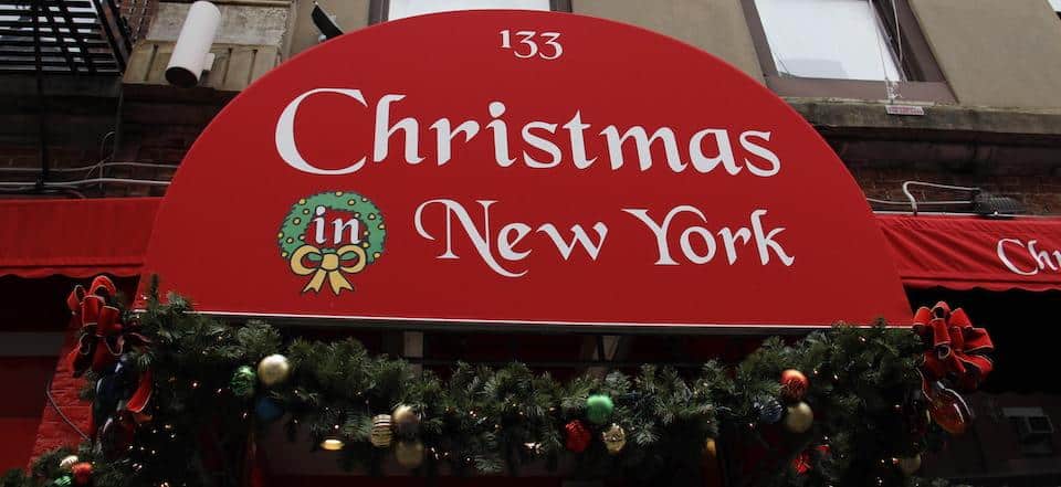 Christmas and City: Christmas all year round in New York