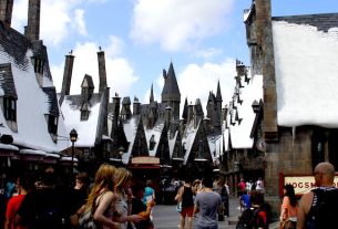 The Harry Potter park in Orlando