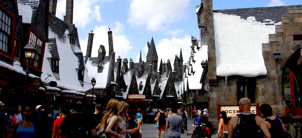 The Harry Potter park in Orlando