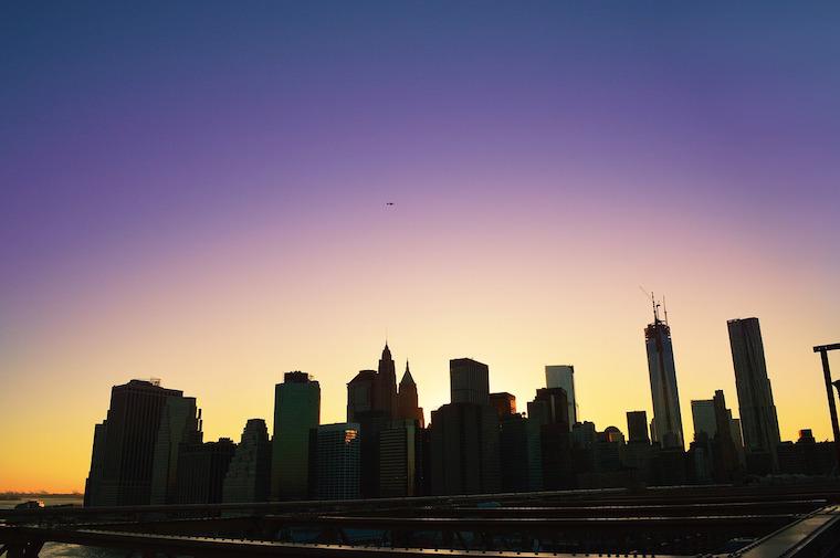 Sunset in New York - Skyline