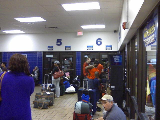 Greyhound Lines bus station in Nashville, Tennessee