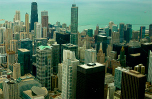 Chicago at your feet in the tallest building in the United States