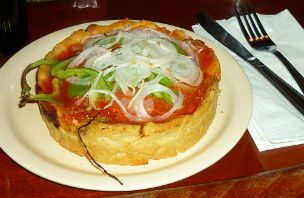 Deep Dish Pizza Pizzeria Uno