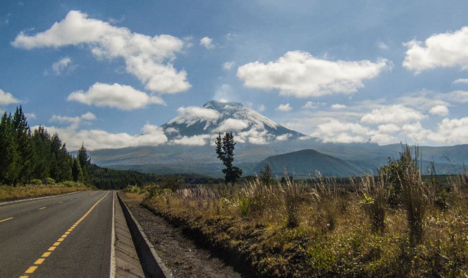 antisana volcano in ecuador