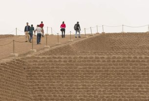 huaca Huallamarca, lima, peru