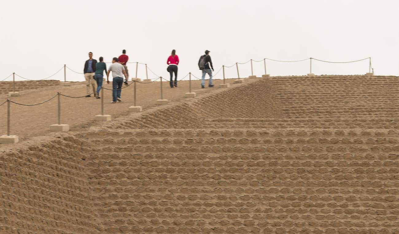 huaca Huallamarca, Lima, Peru